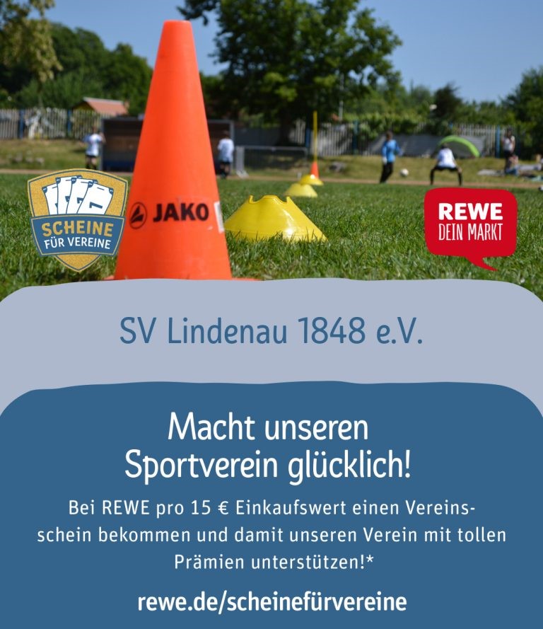 REWE Scheine für Vereine | Sportverein Lindenau 1848 e.V.